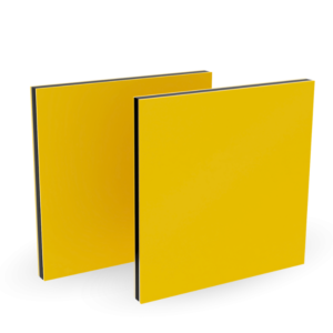 Płyta dibond żółty RAL 1023 m/p - 3 mm