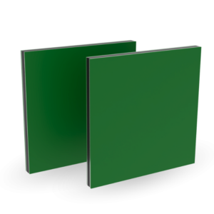 Płyta dibond zielony RAL 6001 p/p - 3 mm